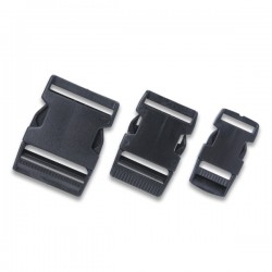 Replacement Heavy Duty Black Nylon Buckle 